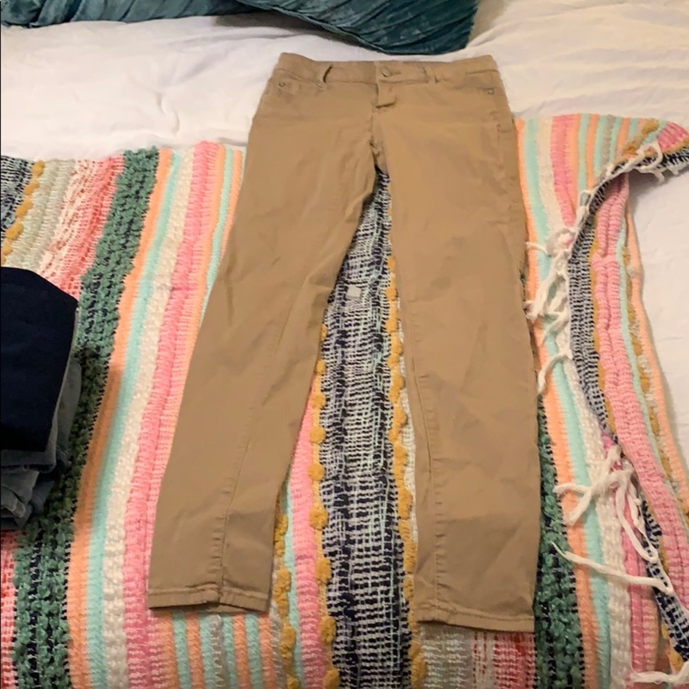 Skinny khakis
